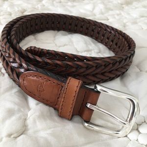 Dockers woven leather belt size medium